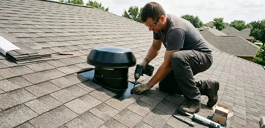 Roof Vent Fan Installation in Hixson