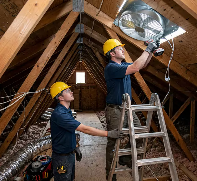 Professional Attic Fan Installation: Your Local Ventilation Team in Hixson, TN