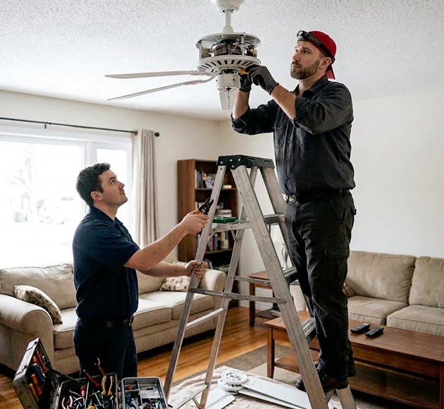 Professional Ceiling Fan Repair: Your Local Fan Specialist in Hixson, TN