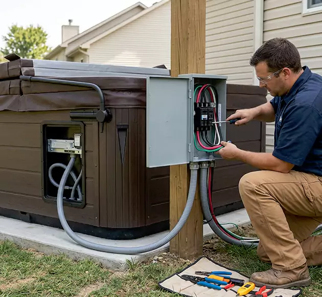 Professional Hot Tub Electrical Installation: Your Local Spa Wiring Team in Hixson, TN